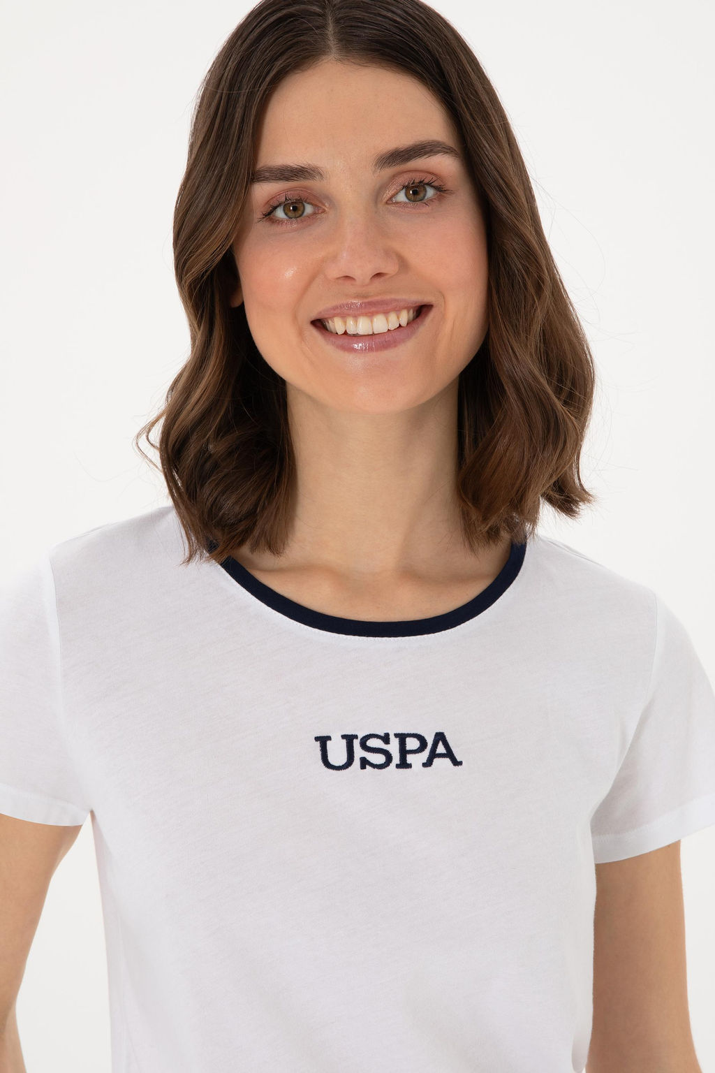 Kad_n Beyaz Ti__rt Sepette S_rpriz _ndirim - U.s. polo assn фото 2