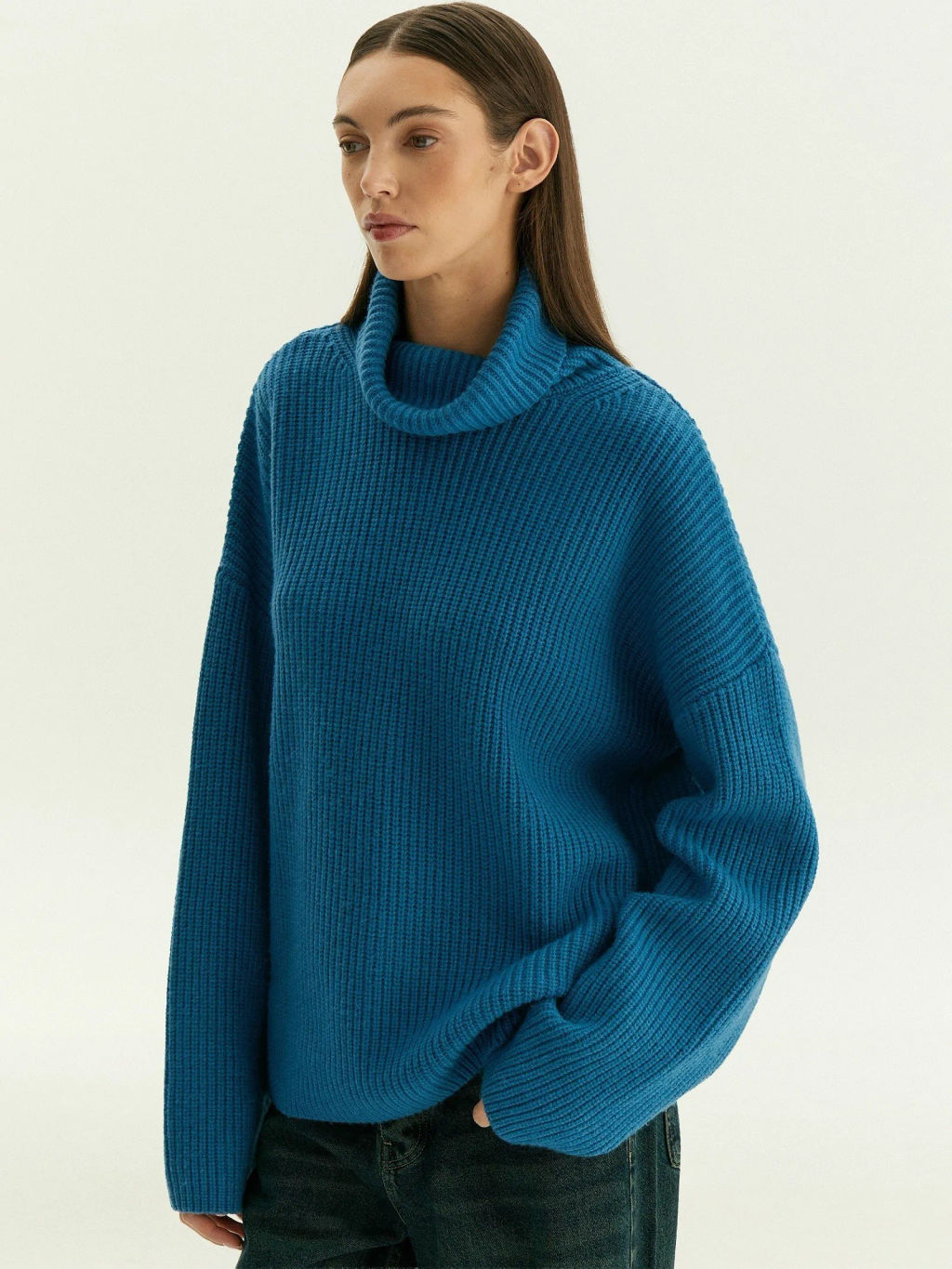Свитер с высоким воротником из смесовой шерсти, B3042/ondine - Emka фото 4