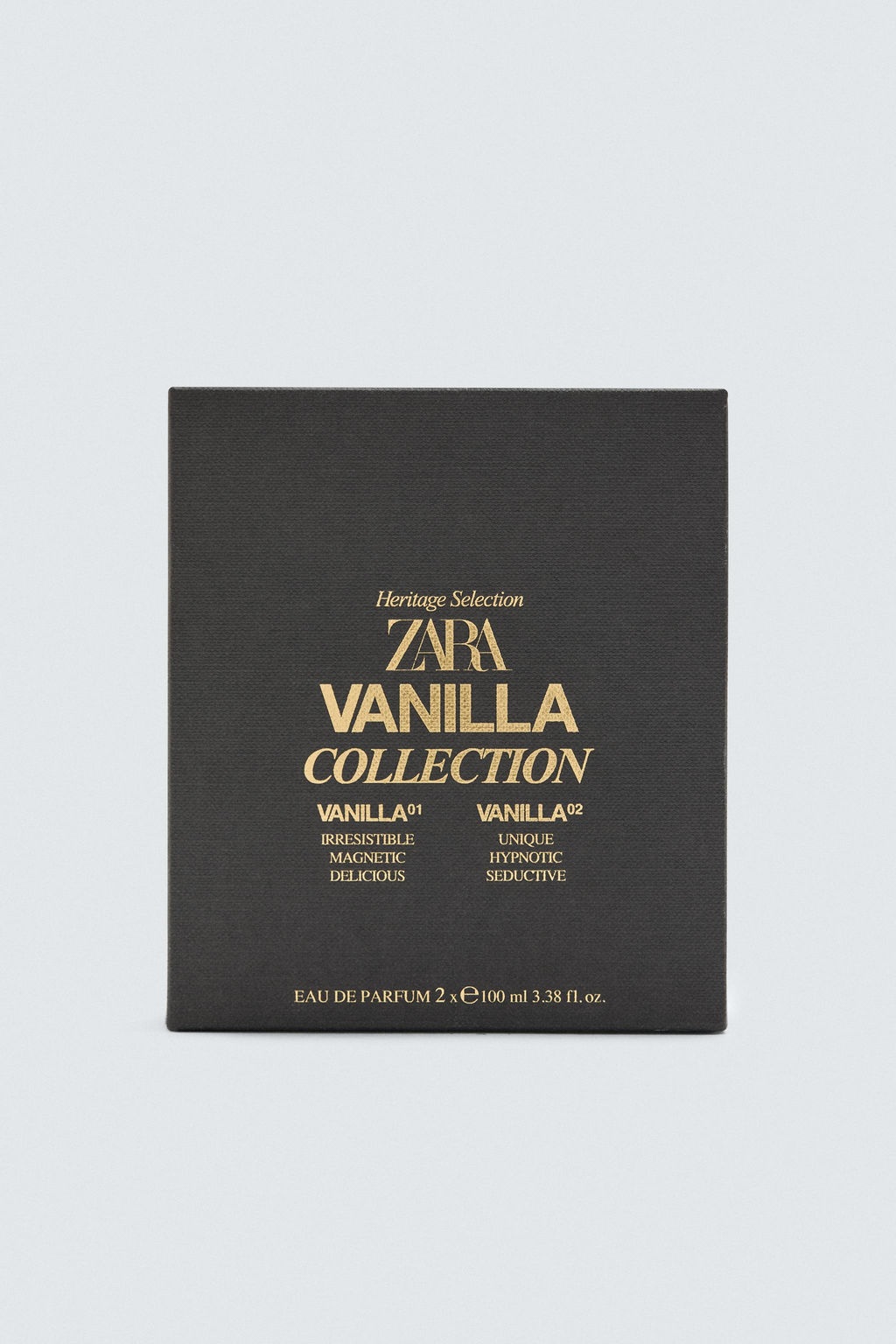 VANILLA COLLECTION 01 + VANILLA COLLECTION 02 EDP 2 X 100 ML / 3.38 fl. oz