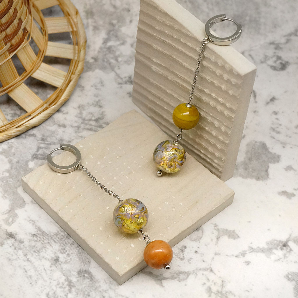 Серьги из муранского стекла ALEGRIA LS3114