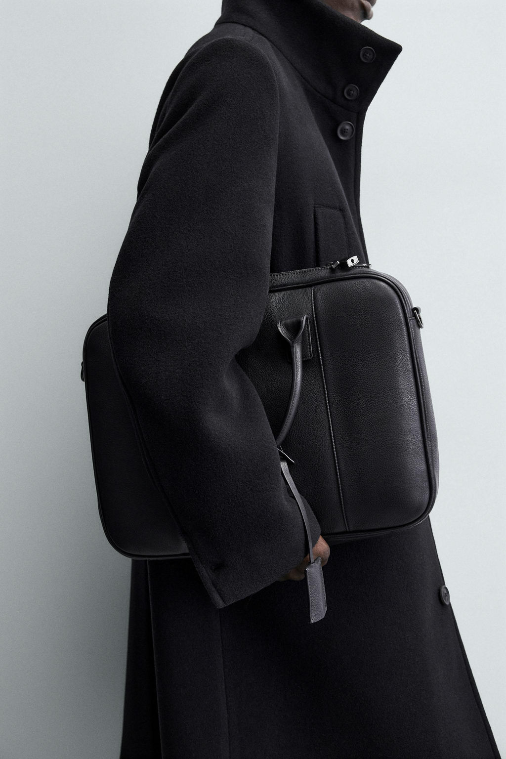 LEATHER BRIEFCASE - Zara фото 10