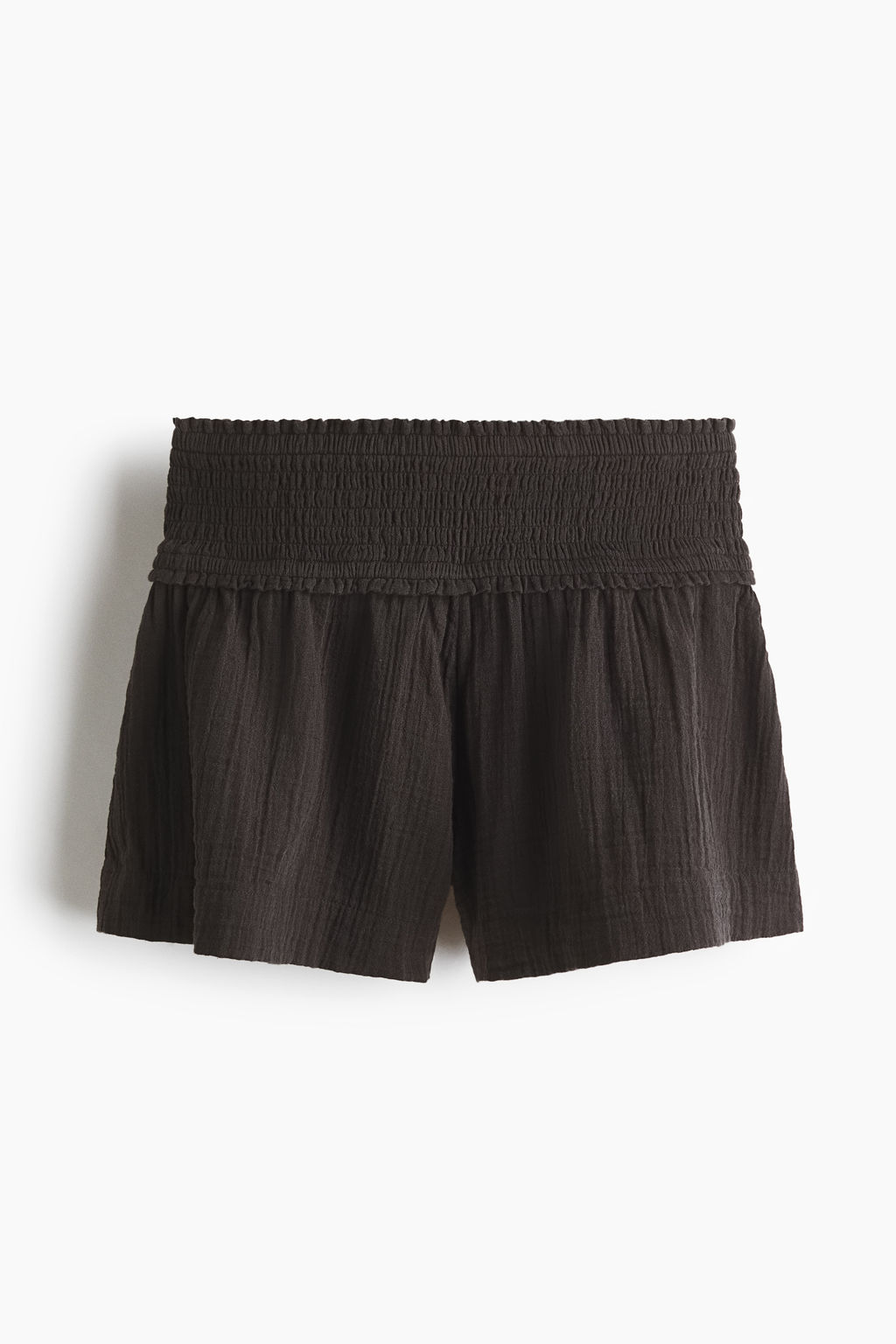 Minishorts con cintura nido de abeja - H&m фото 7