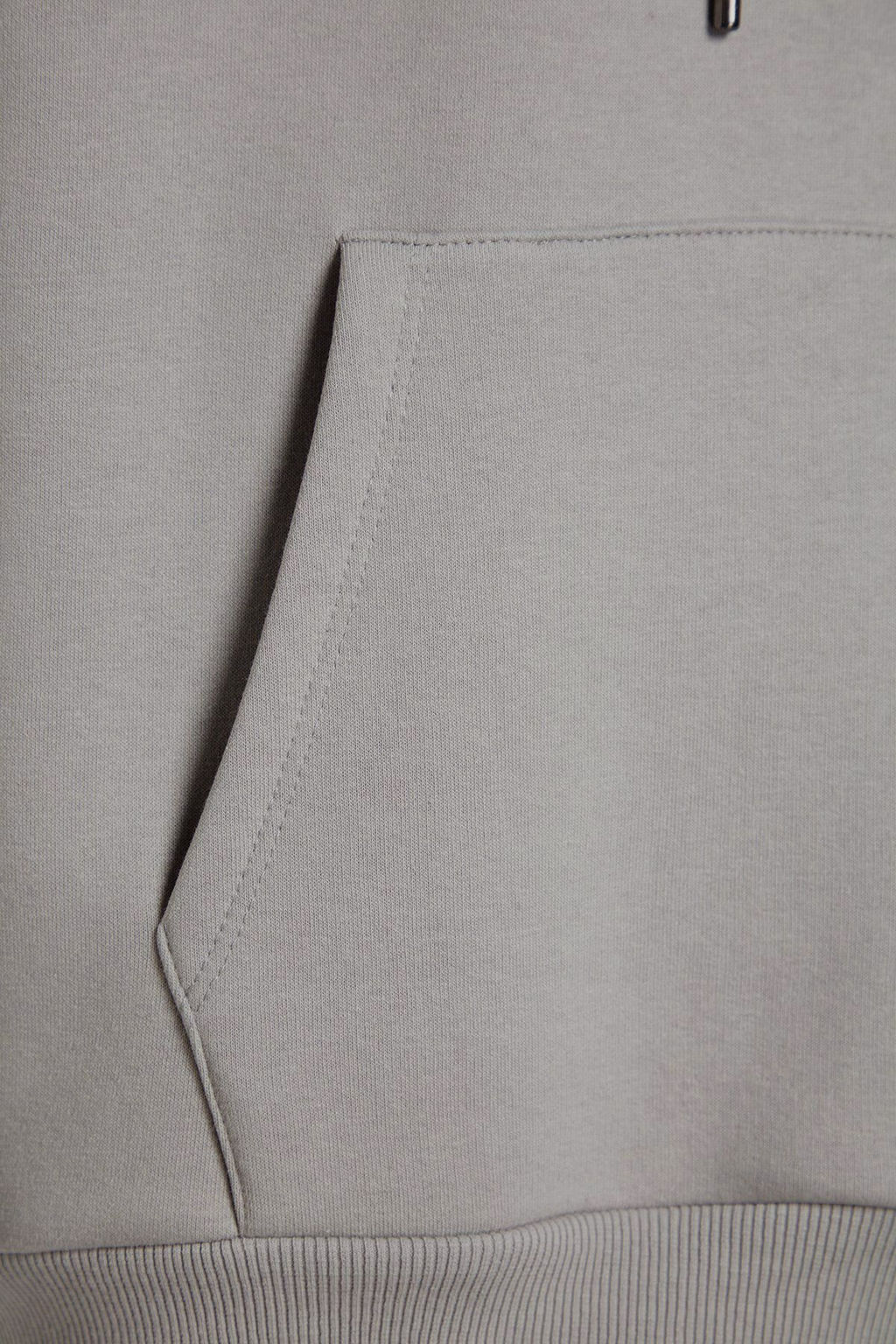 TRENDYOL MAN Premium Gri Oversize/Genis Kesim Ici Polar/S?cak Tutan Kapusonlu Sweatshirt TMNAW24SW00186 - Trendyolmilla фото 15