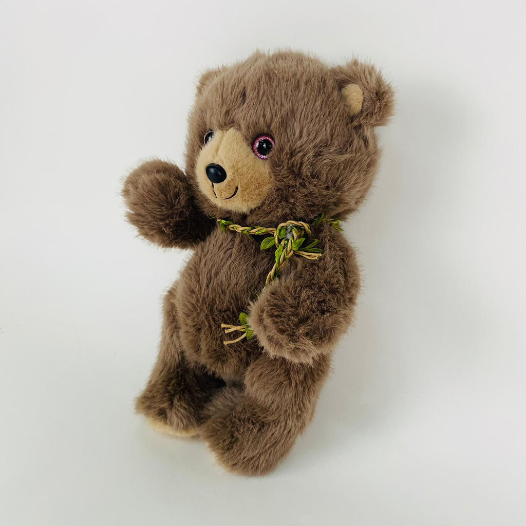 Мягкая игрушка Мишка с плетенным украшением на шее 35 см (арт. 9542/35) - Storyland фото 10