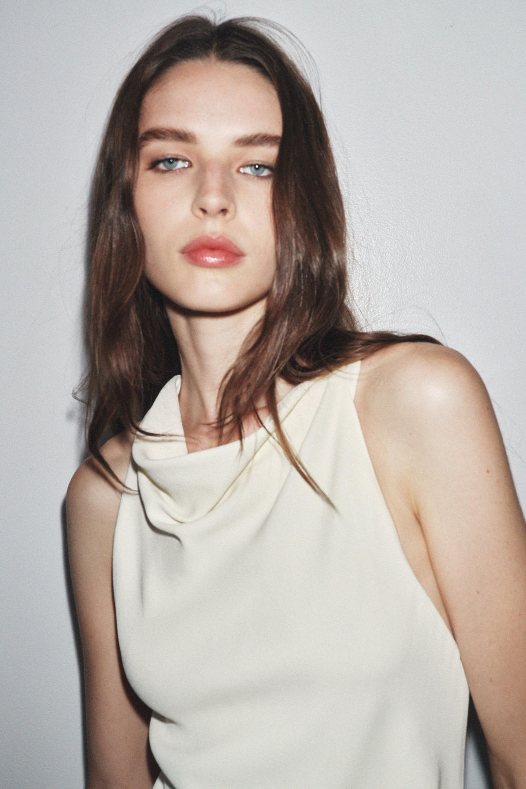 ZW COLLECTION COMBINED HALTER DRESS - Zara фото 11