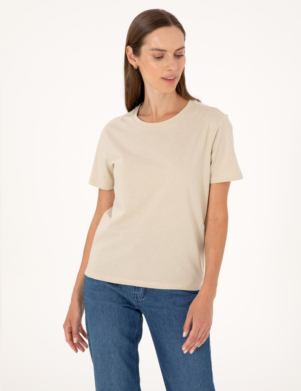 Kum Regular Fit Basic Ti__rt - Pierre cardin фото 10