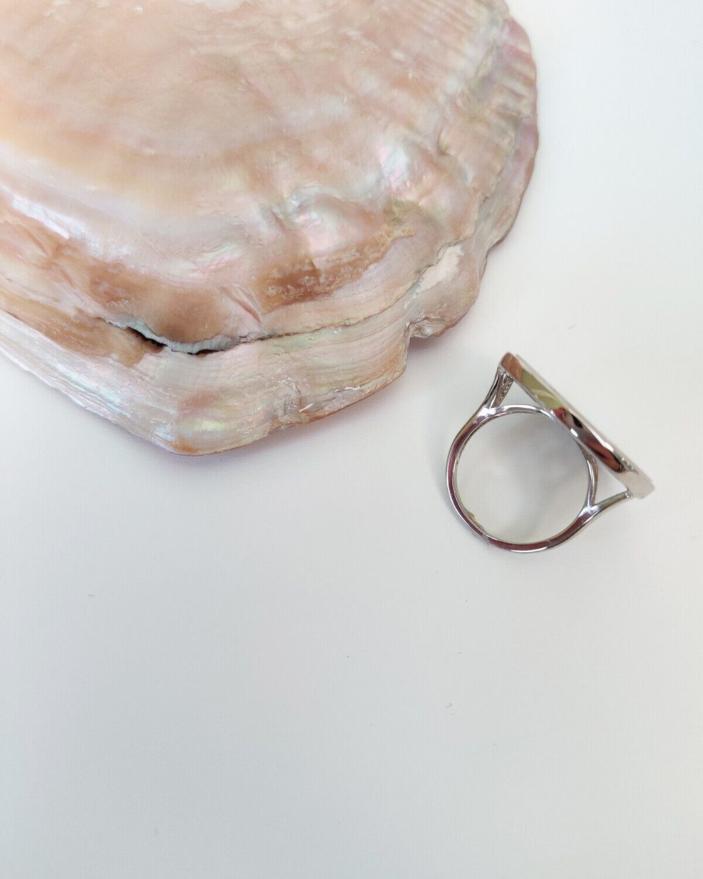 Кольцо с натуральным перламутром - Vel vett фото 5