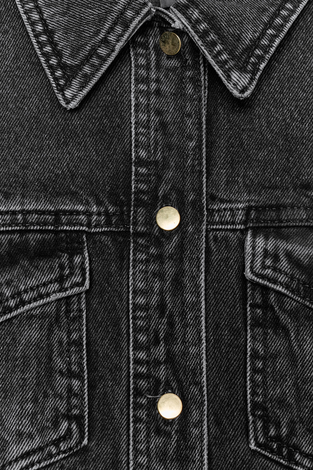 Z1975 FITTED DENIM SHIRT - Zara фото 6