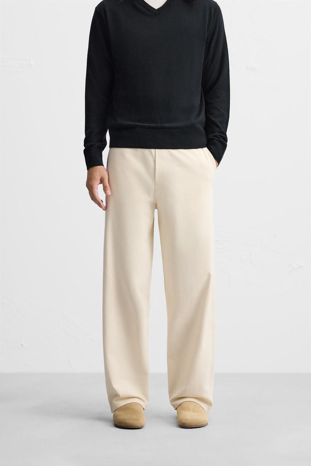 RELAXED FIT JOGGER TROUSERS - Zara фото 10