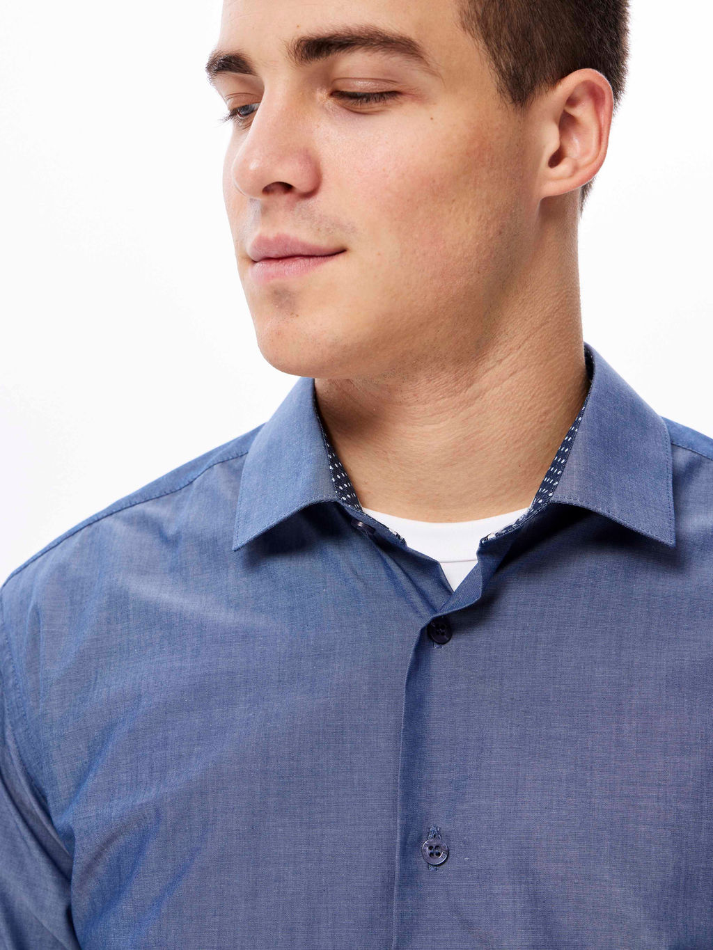 Сорочка мужская длинный рукав GREG 230/238/3086/Z/1p  фото 5