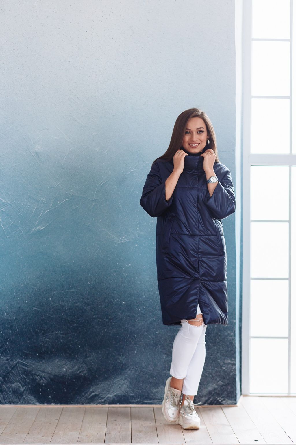 Куртка женская демисезонная 21680 (лиловый) - Kankan фото 3