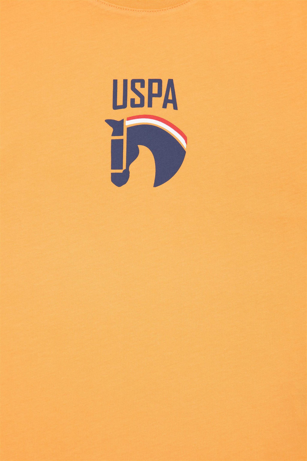 Детская оранжевая футболка с круглым вырезом Неожиданная скидка в корзине - U.s. polo assn фото 4