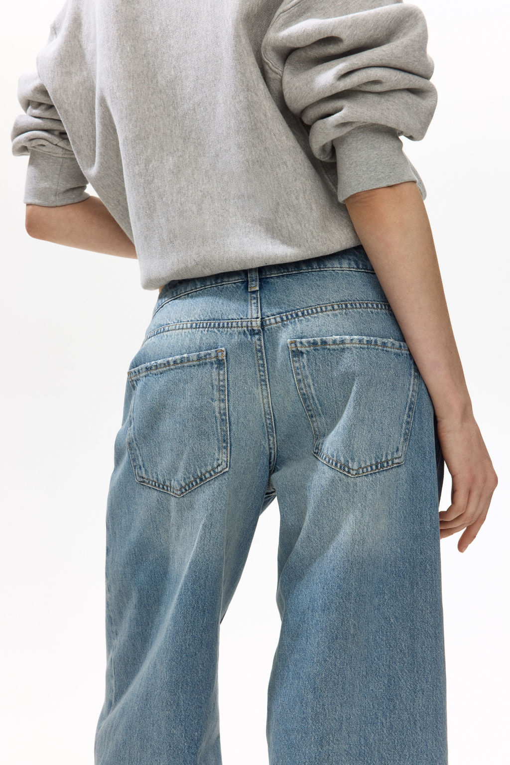 Baggy Low Waist Jeans - H&m фото 6