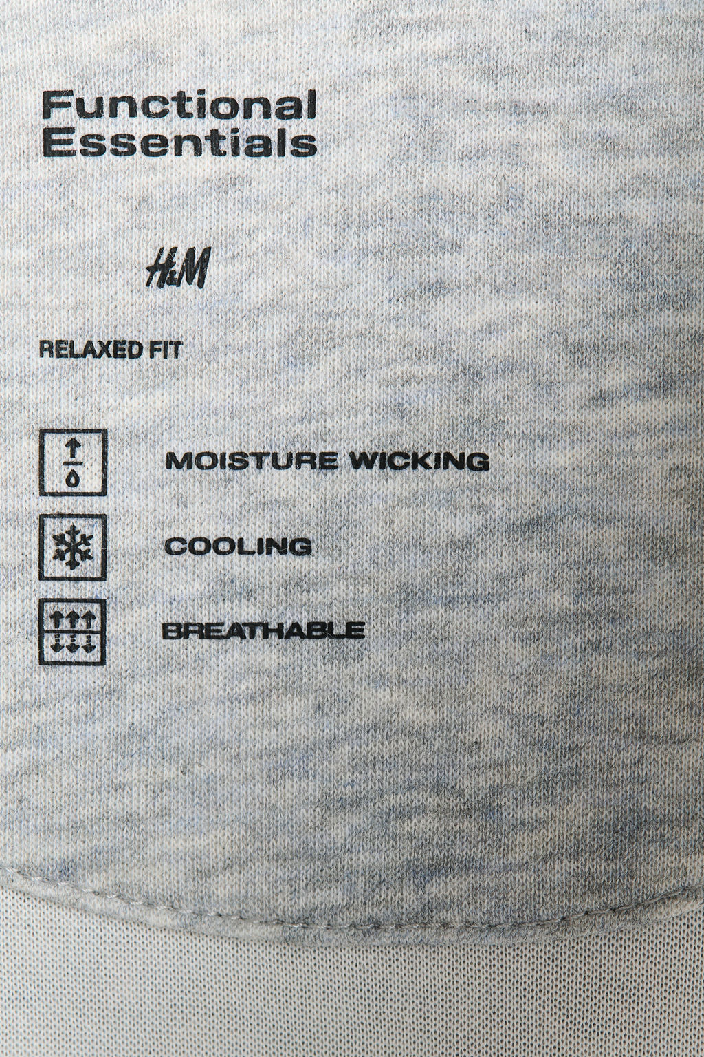 Camiseta Cooling Relaxed Fit - H&m фото 8