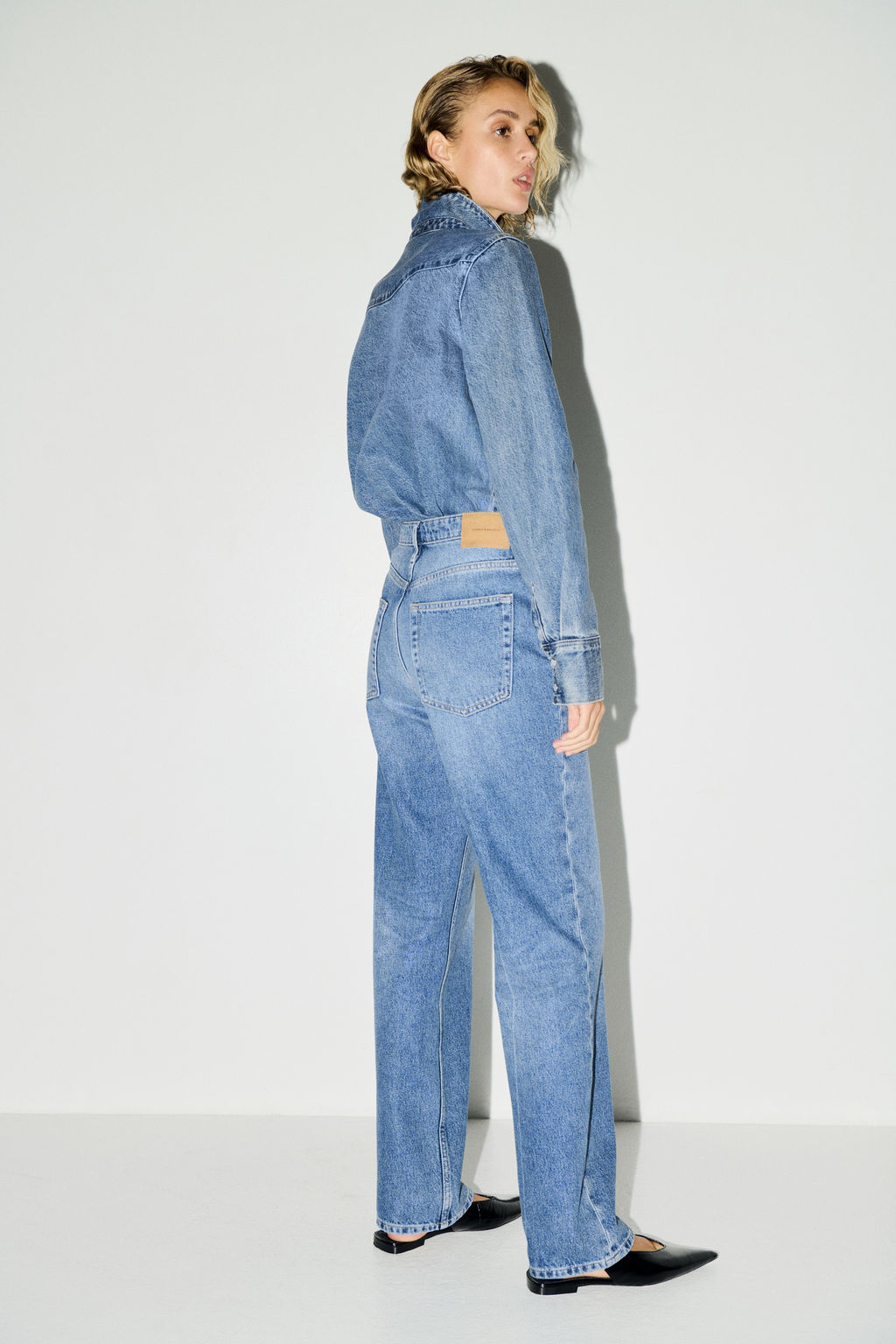 Straight High Jeans - H&m фото 12