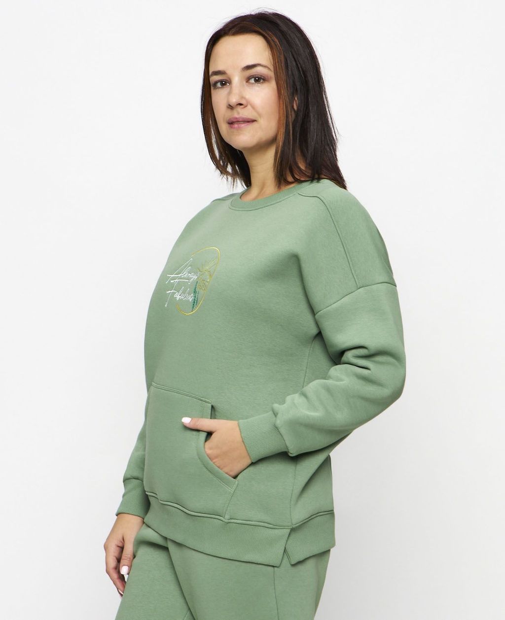 Спортивный утепленный костюм SAO w45045N/1 - Байрон фото 4