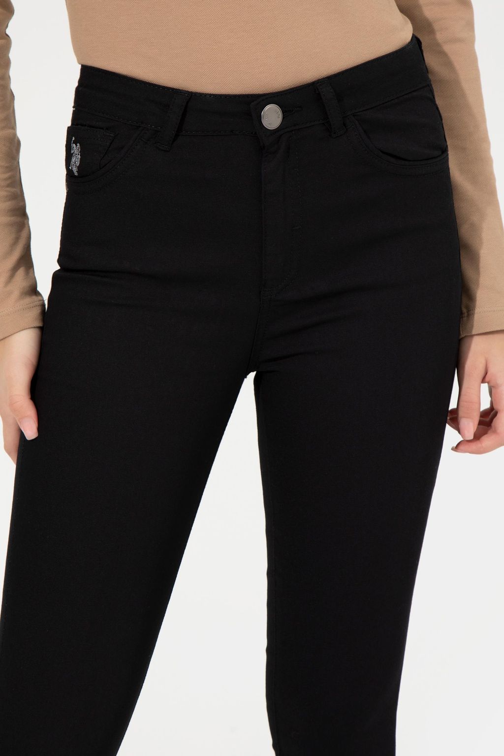 U. S. Polo Assn Женские черные брюки - U.s. polo assn фото 5