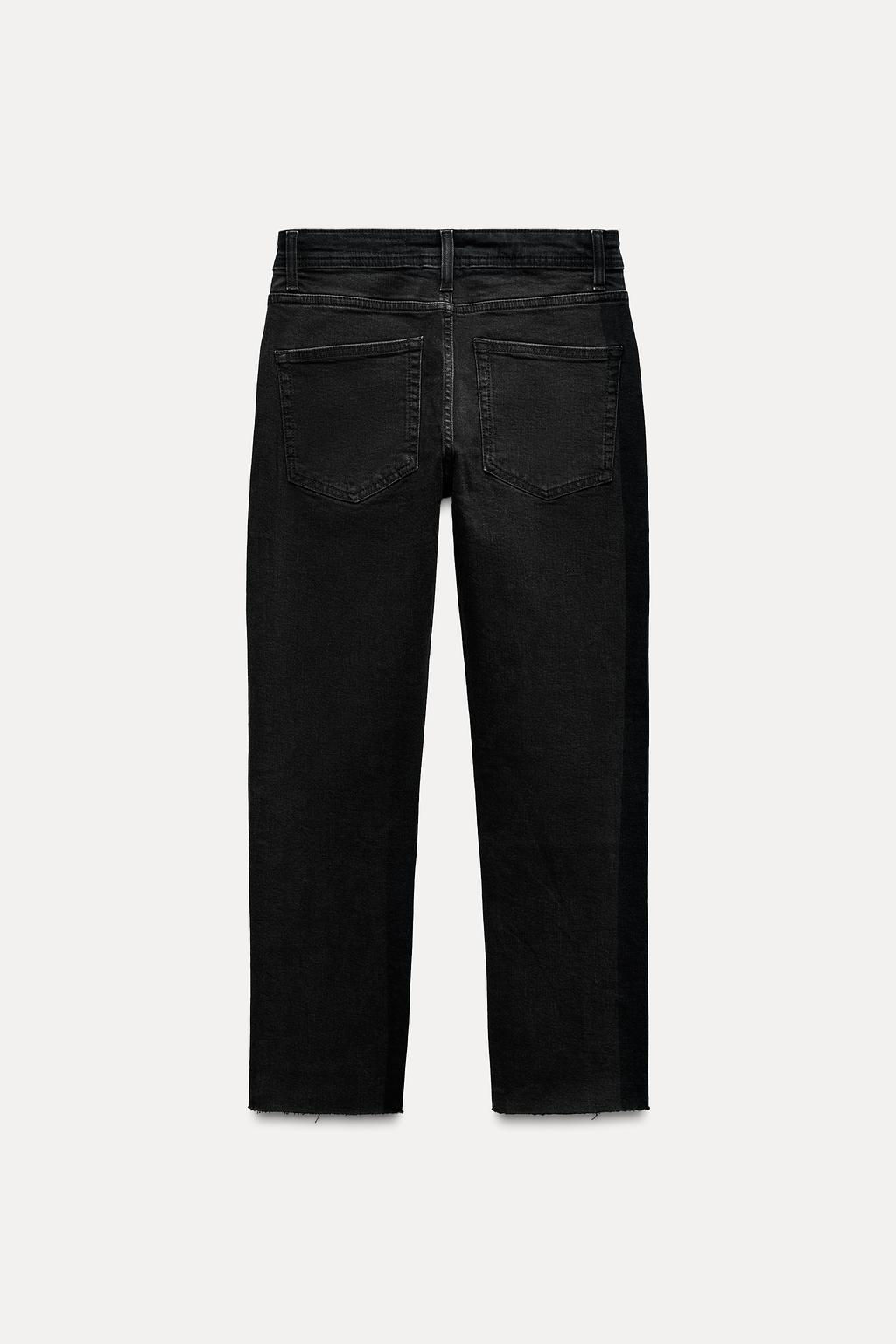 ZW COLLECTION RELAXED SLIM FIT MID-RISE JEANS - Zara фото 19