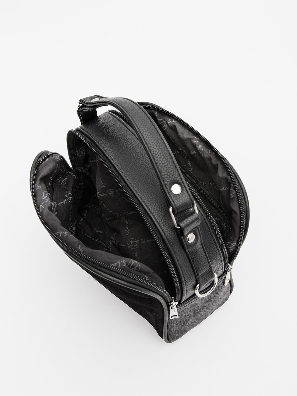 Чёрный саквояж S.Lavia  фото 10