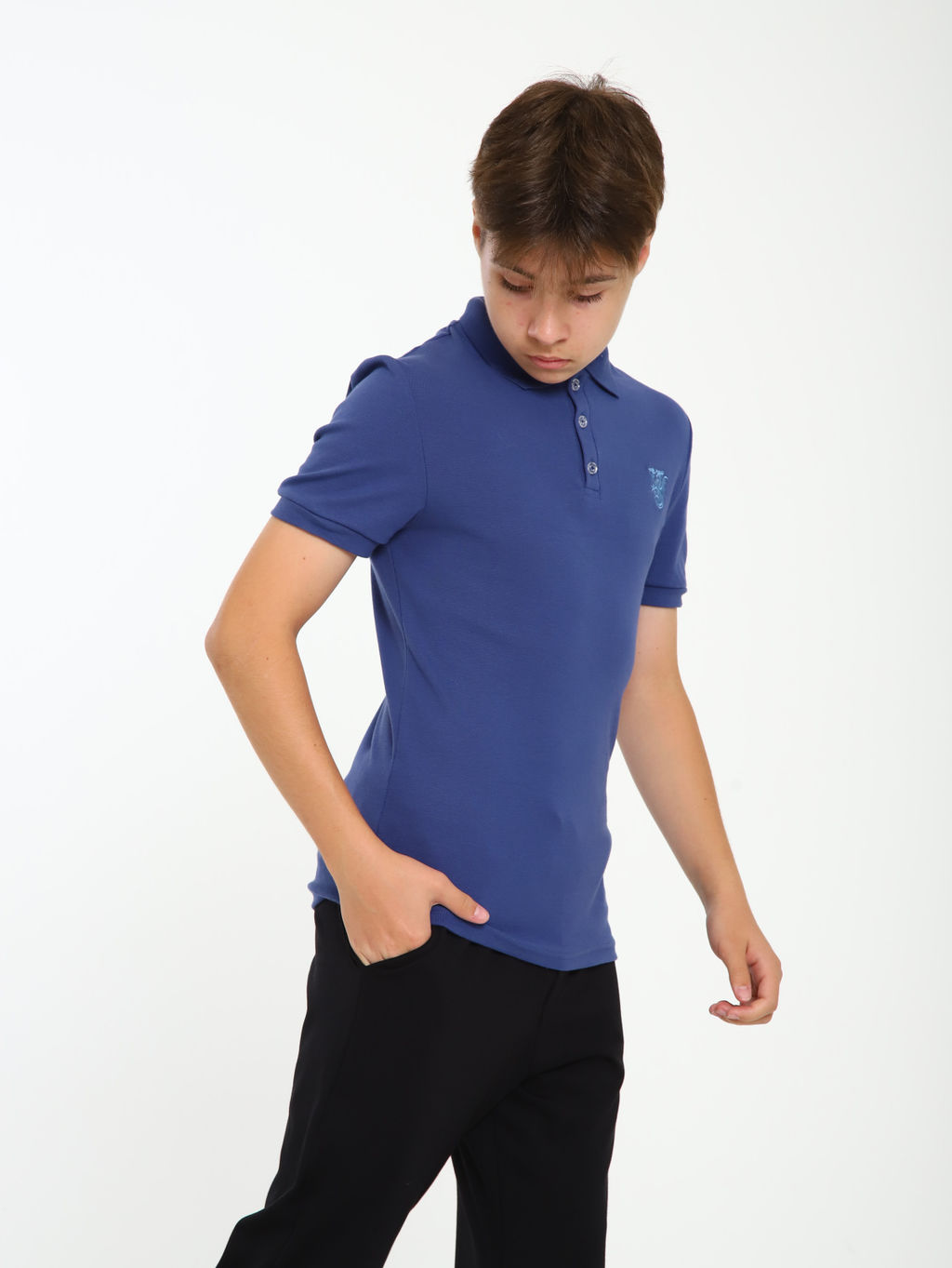 Рубашка-поло Петр графит Ладошки  фото 17