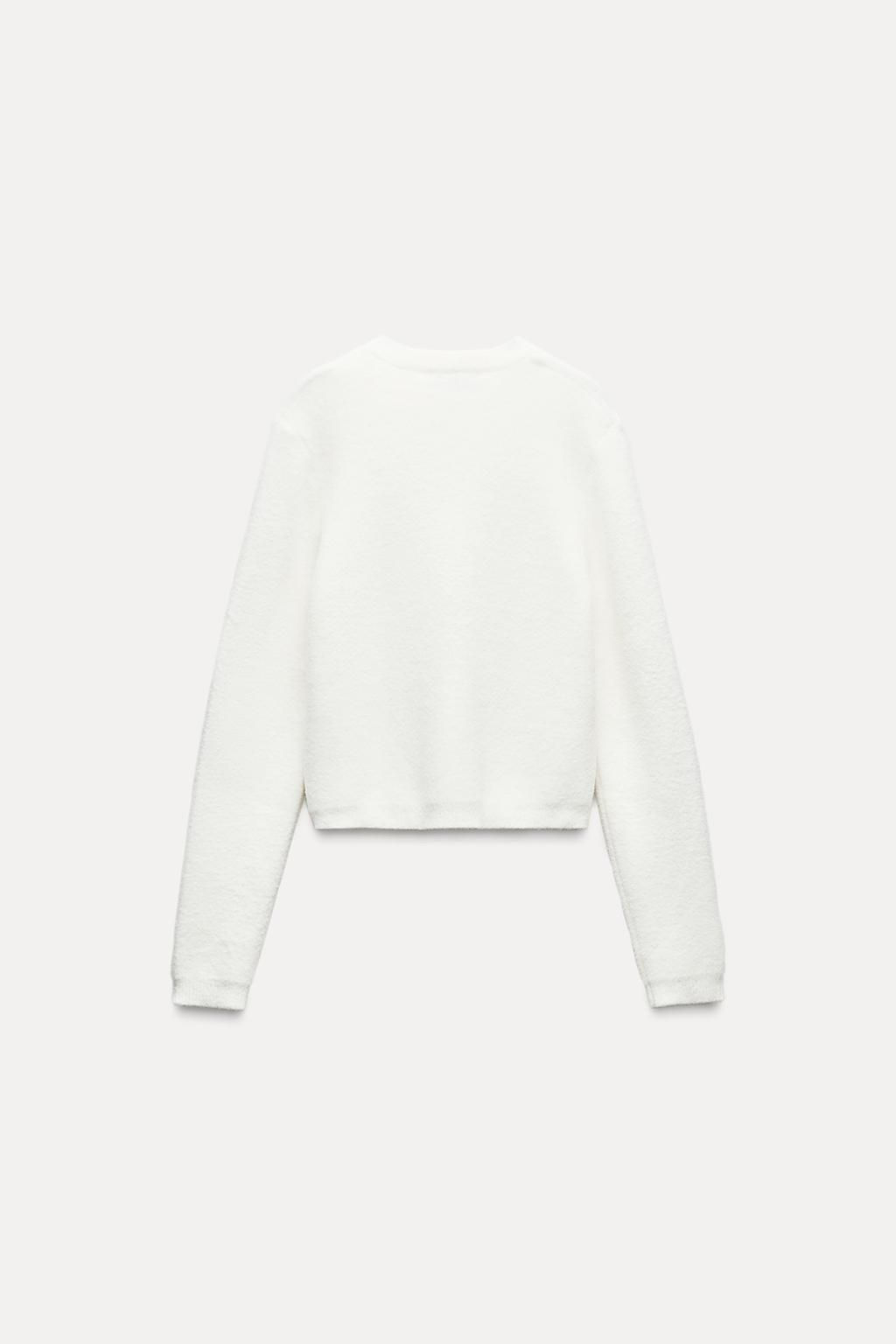 SOFT-TOUCH KNIT CARDIGAN - Zara фото 4