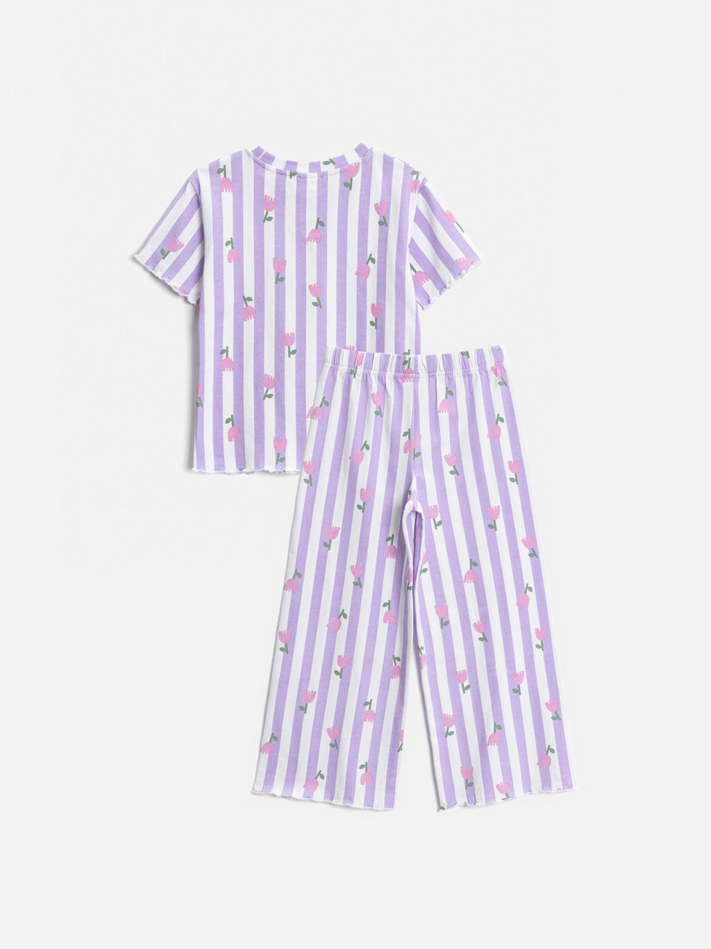 ACOOLA / Пижама детская для девочек Pelino лавандовый  фото 2