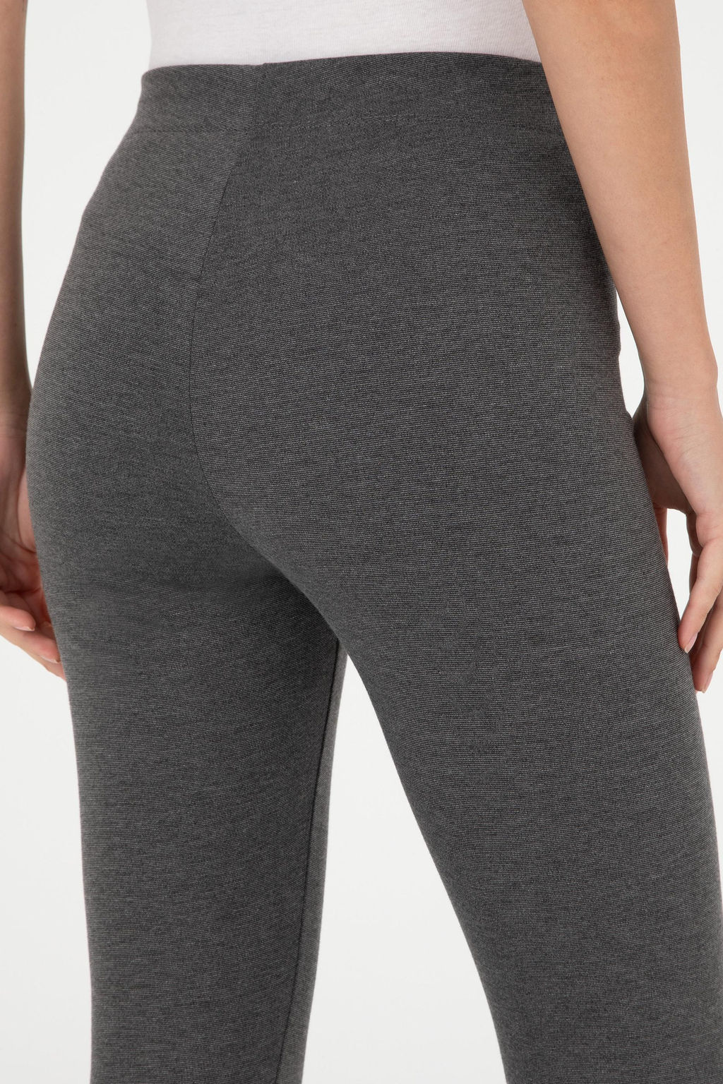 Женские спортивные штаны антрацитового меланжа Неожиданная скидка в корзине - U.s. polo assn фото 6