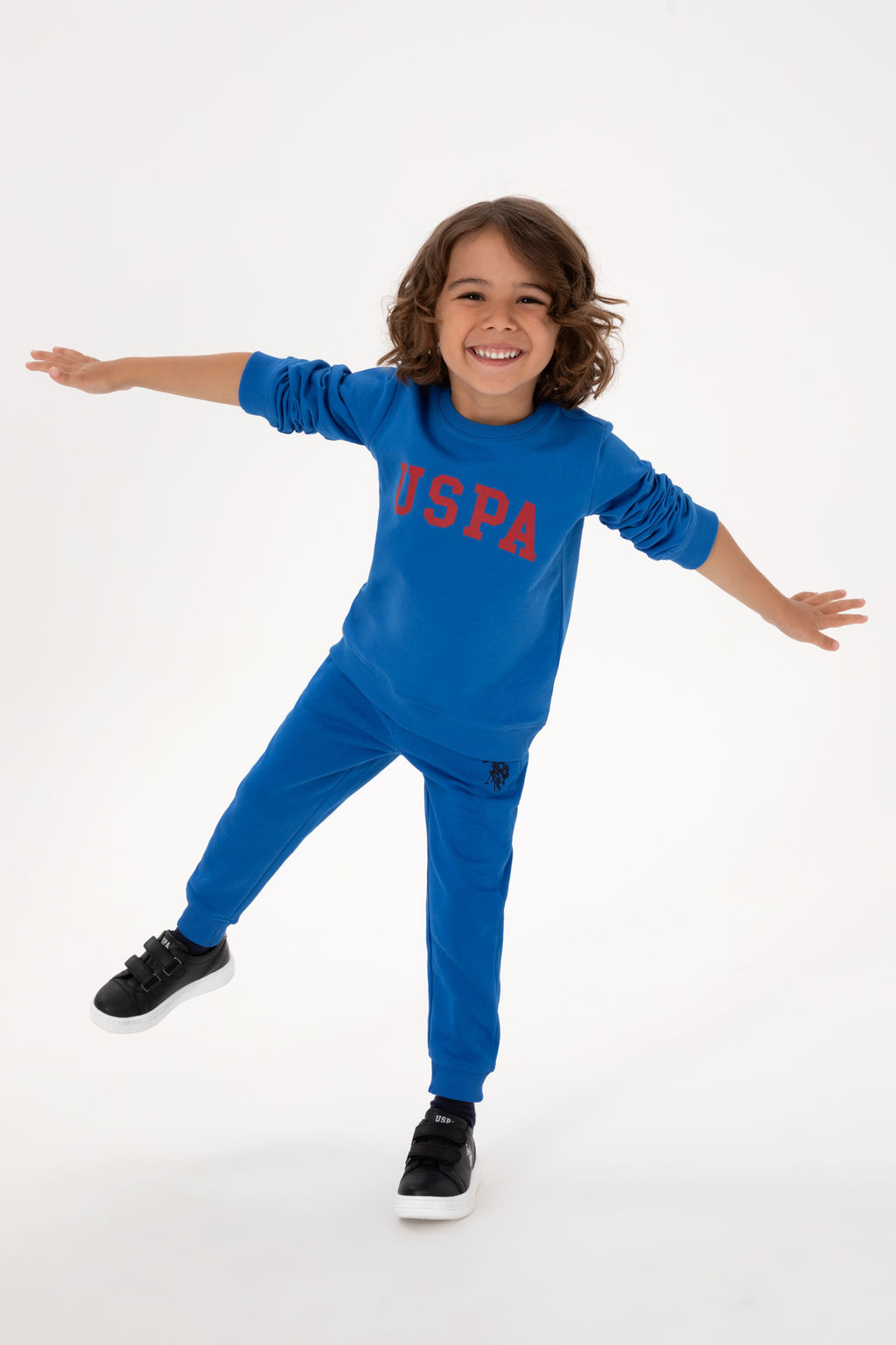Erkek _ocuk Koyu Mavi Bisiklet Yaka Basic Sweatshirt Sepette S_rpriz _ndirim - U.s. polo assn фото 10