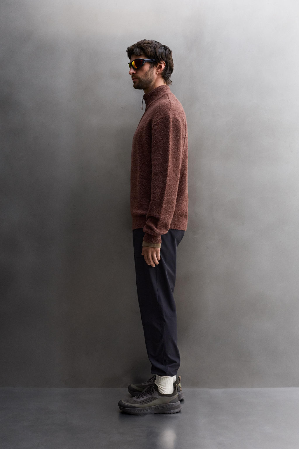 QUARTER-ZIP CONTRAST SWEATER - Zara фото 18