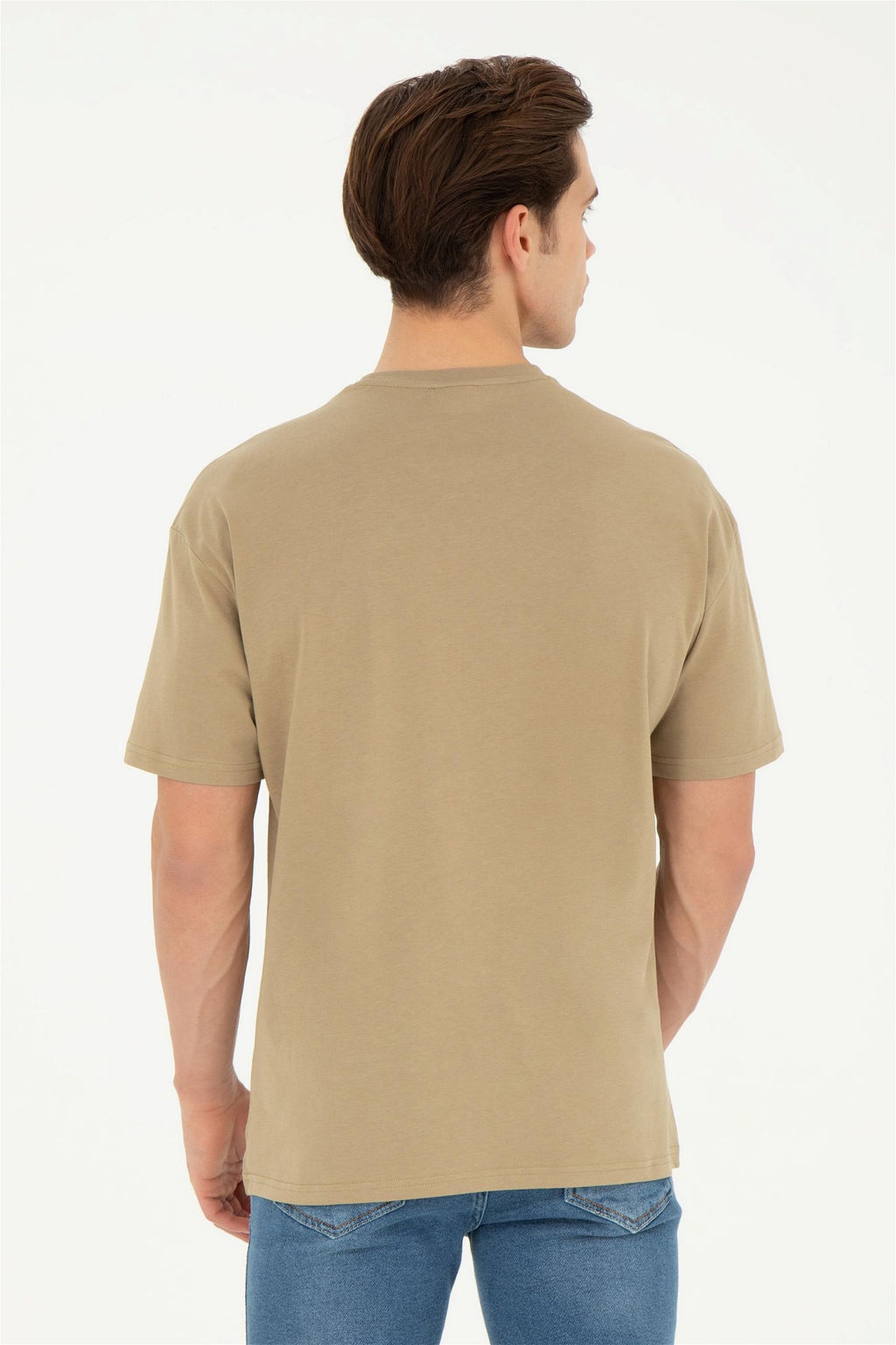 Мужская футболка цвета хаки - U.s. polo assn фото 5