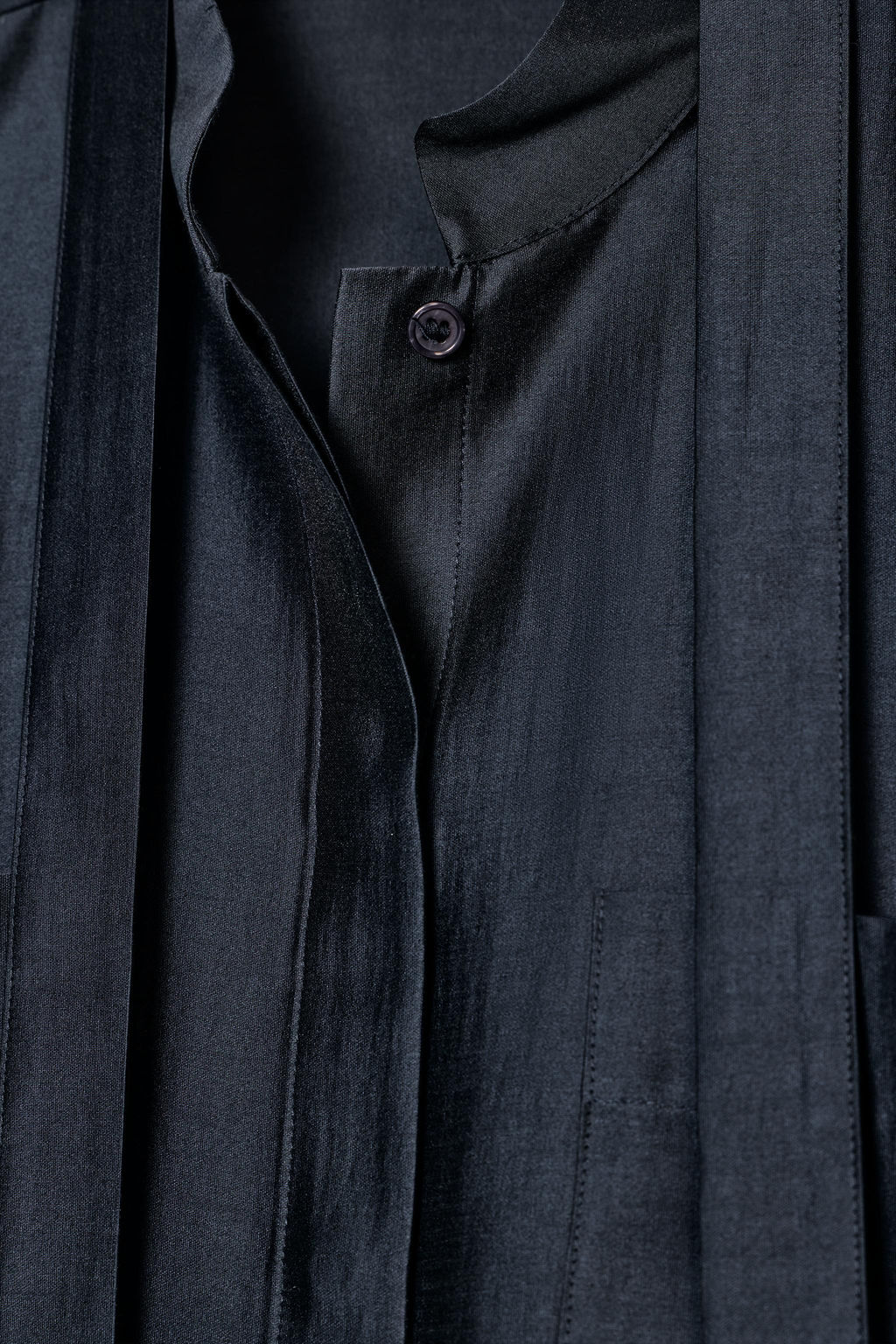 SHIRT WITH POCKETS AND TIE ZW COLLECTION - Zara фото 6