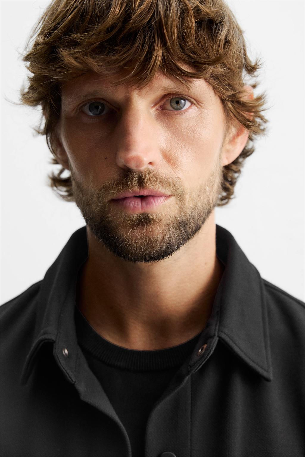 TEXTURED COMFORT OVERSHIRT - Zara фото 15