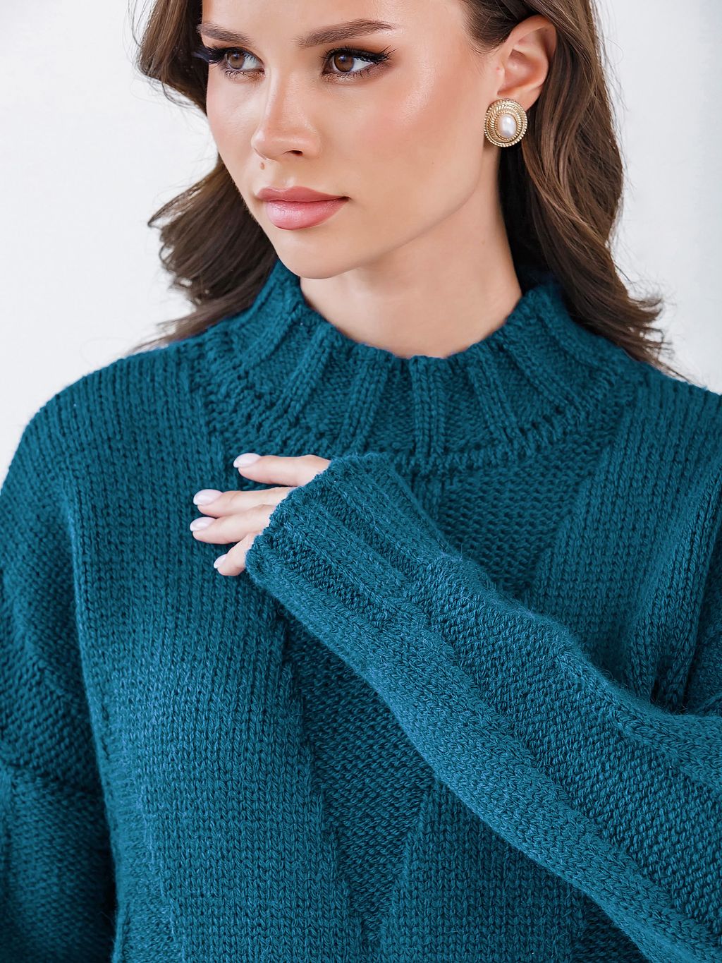 Джемпер вязаный - Stilla фото 5