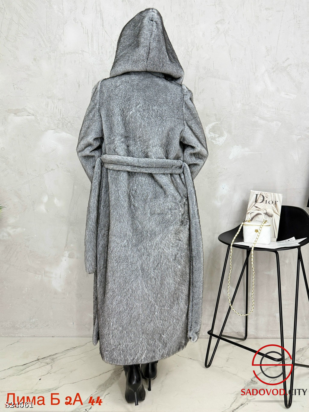 Шуба женская из искусственного меха