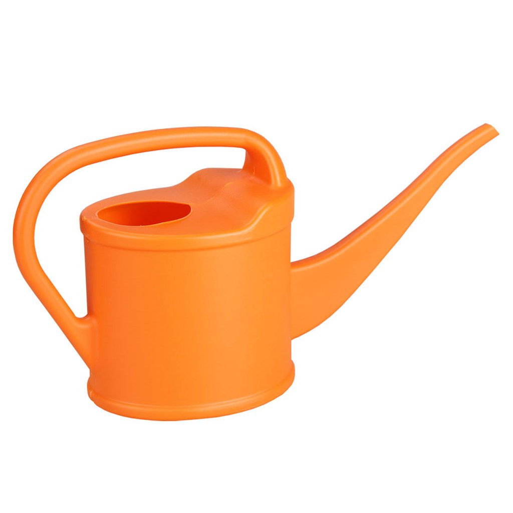 Лейка пластмассовая 1,3л, 37х12х18см, цвета микс (Россия)