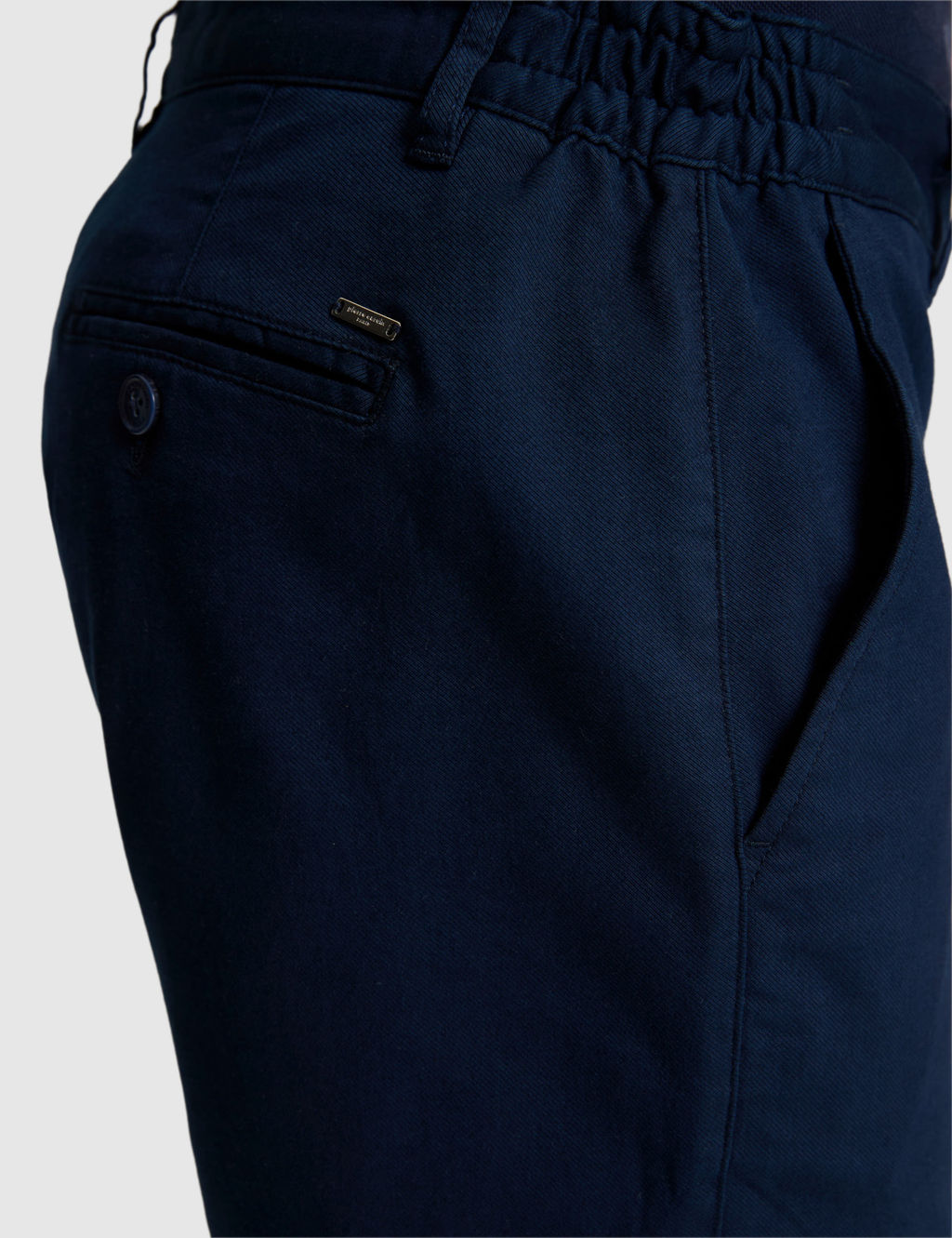 Lacivert Slim Fit Dokuma _ort