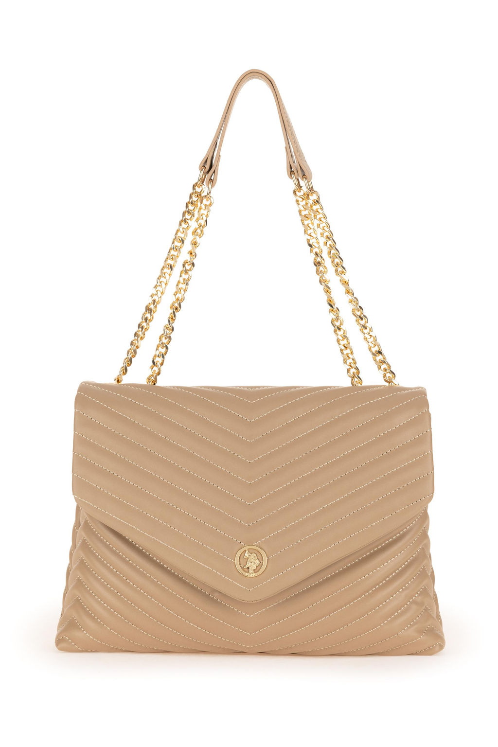 Женская сумка на плечо из норки с ремешком-цепочкой Неожиданная скидка в корзине - U.s. polo assn фото 6