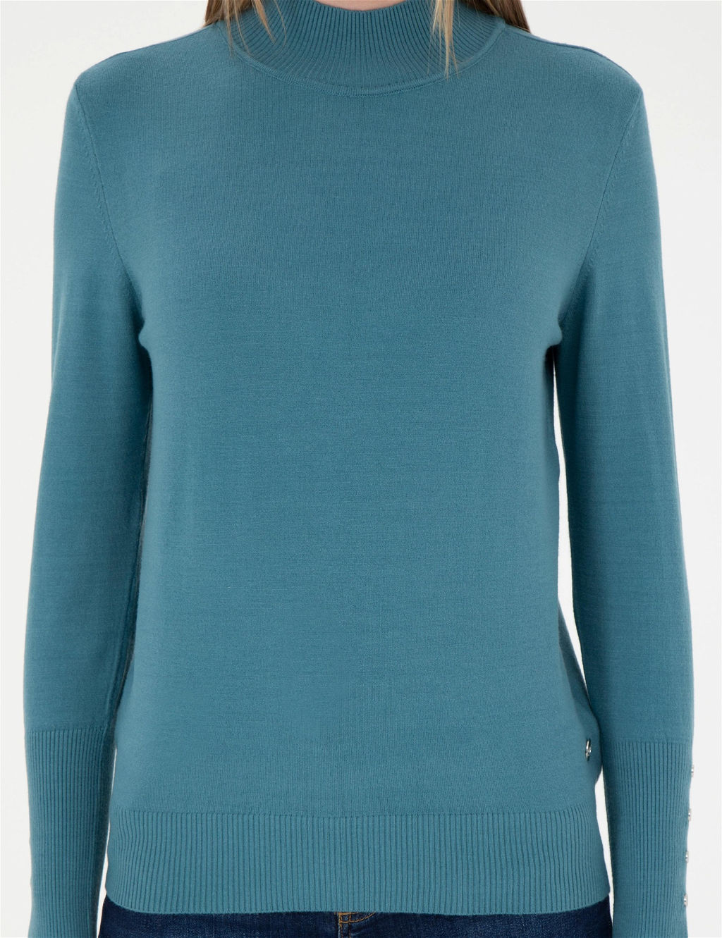 Petrol Slim Fit Kazak - Pierre cardin фото 6