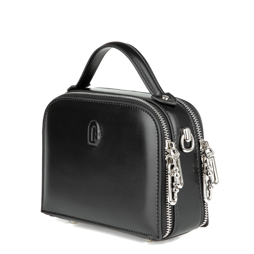 M525 black, Женская кожаная сумка, Barcelo Biagi