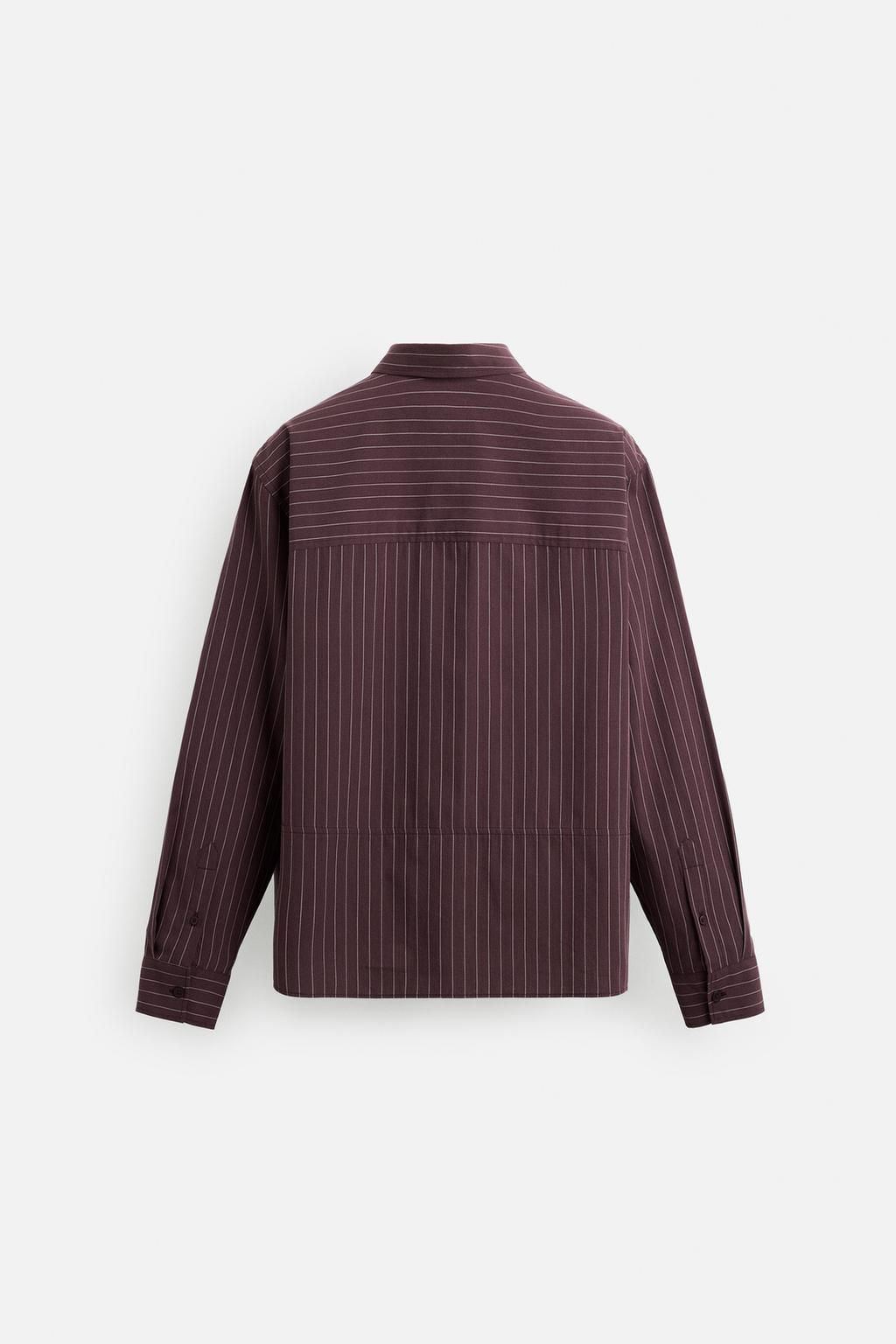 STRIPED COTTON SHIRT - Zara фото 10