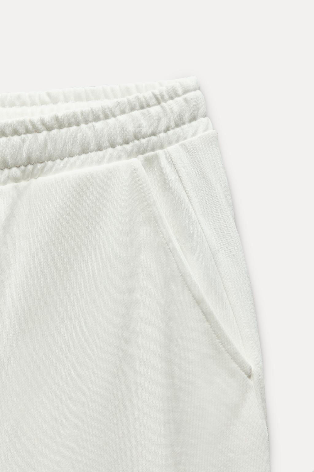 JOGGERS WITH PLEAT DETAIL - Zara фото 8