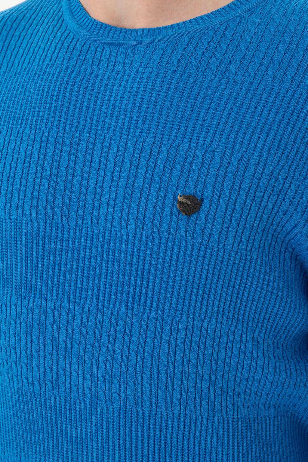 Мужской кобальтово-синий свитер Неожиданная скидка в корзине - U.s. polo assn фото 7