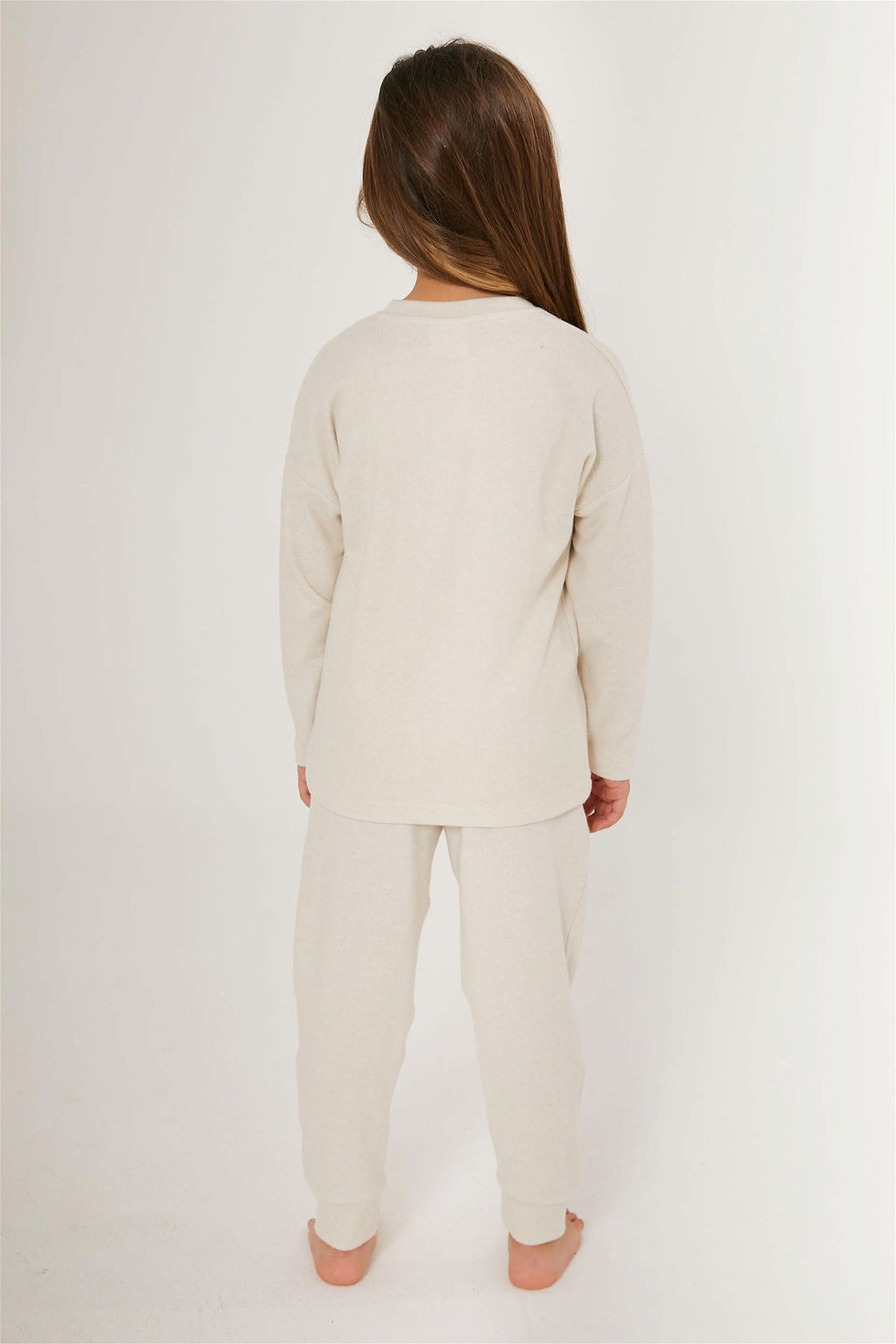 U. S. Polo Assn Кремовый пижамный комплект для девочки - U.s. polo assn фото 4