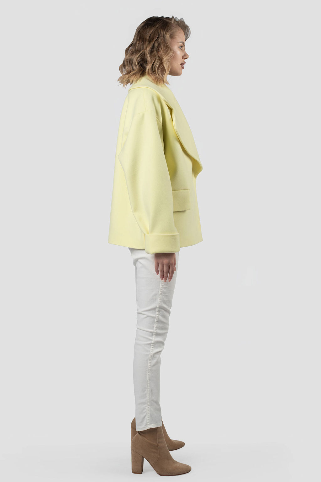 01-12236 Пальто женское демисезонное - El podio фото 5