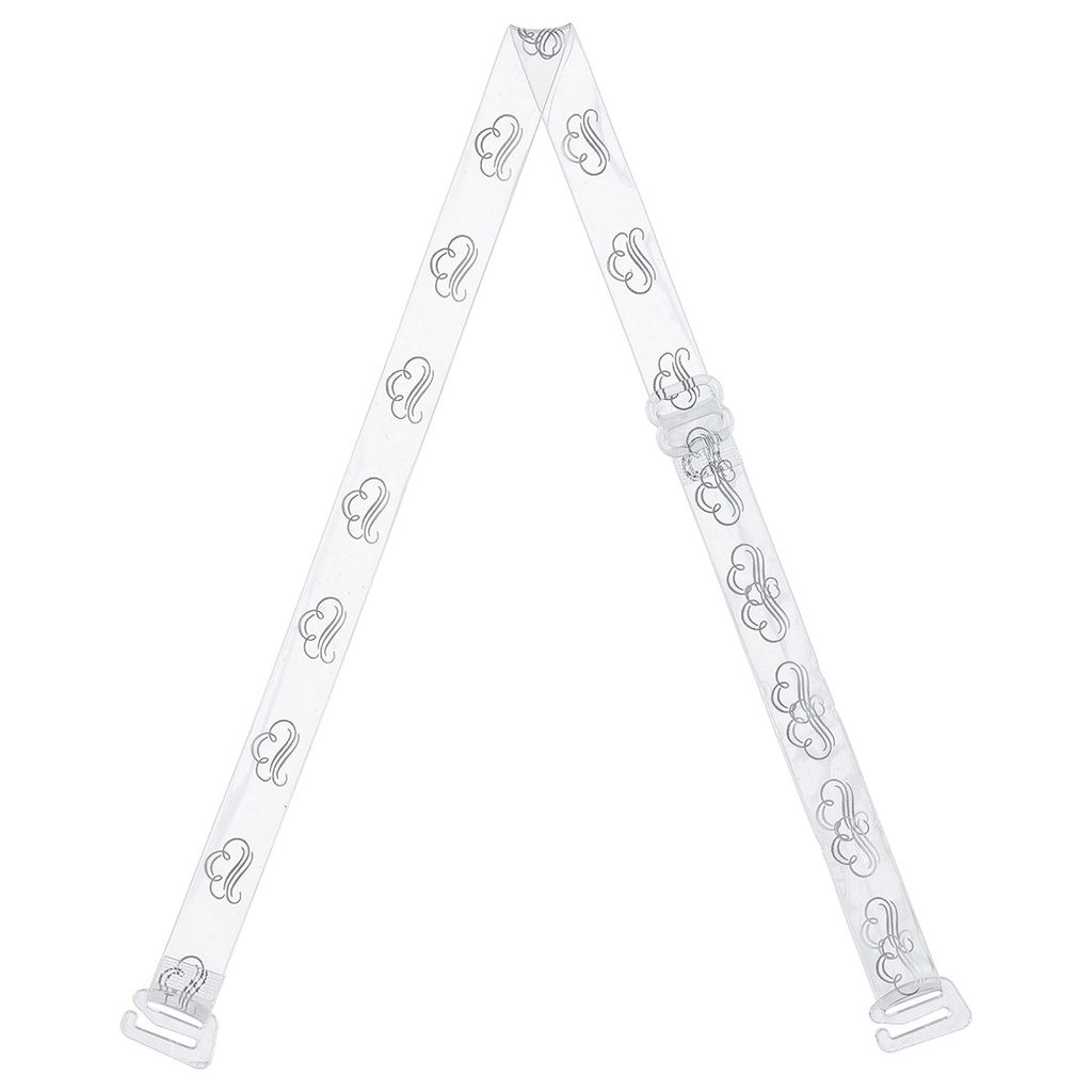 Бретели (пара) Gamma BR-1038 в пакете 10 мм 10 пар СК/Распродажа под серебро