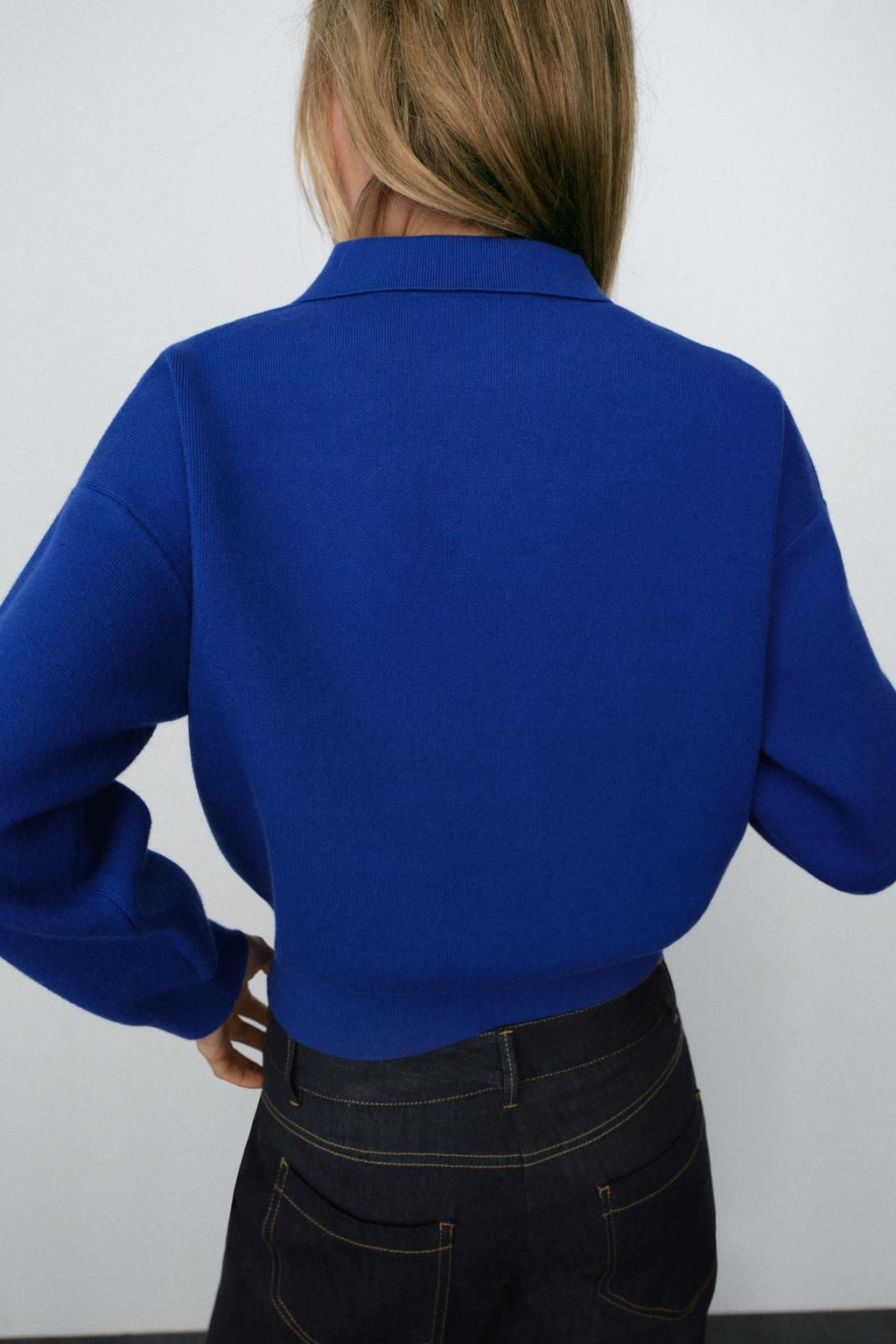 POLO NECK SWEATER WITH POCKET - Zara фото 4