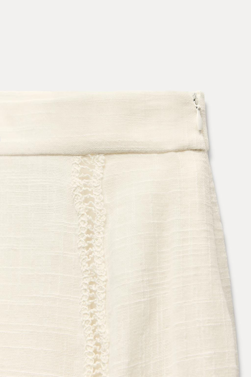 ZW COLLECTION CROCHET SKIRT - Zara фото 4