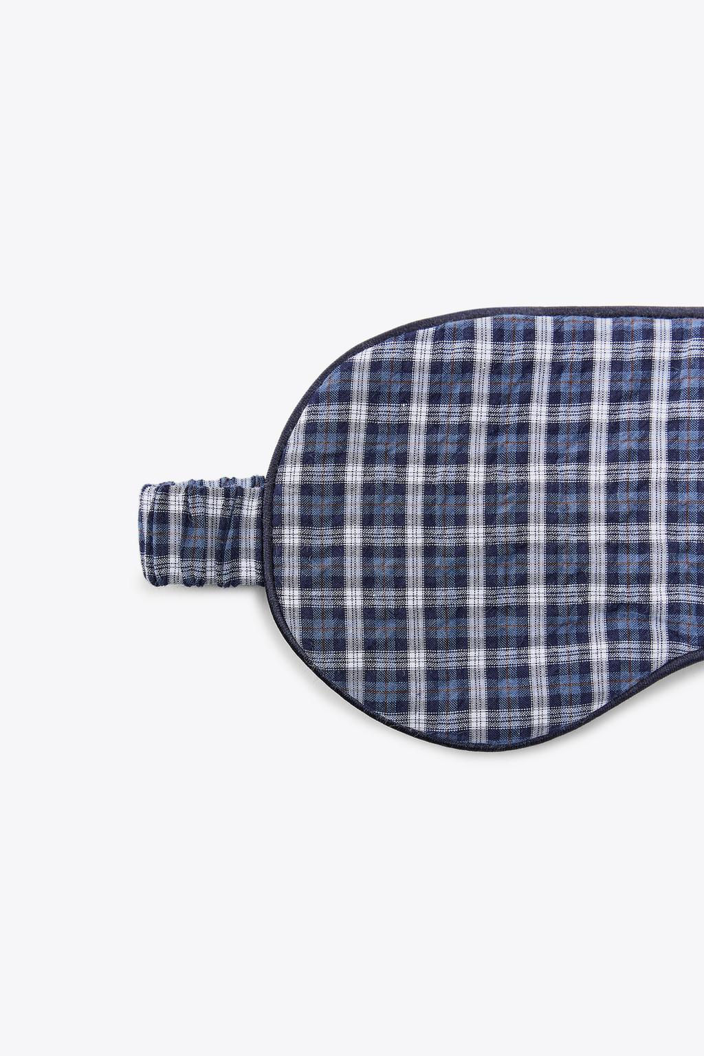 CHECK EYE MASK - Zara фото 5