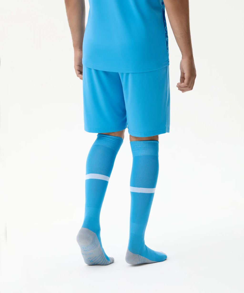 Гетры футбольные JOGEL CAMP ADVANCED SOCKS, голубой/белый