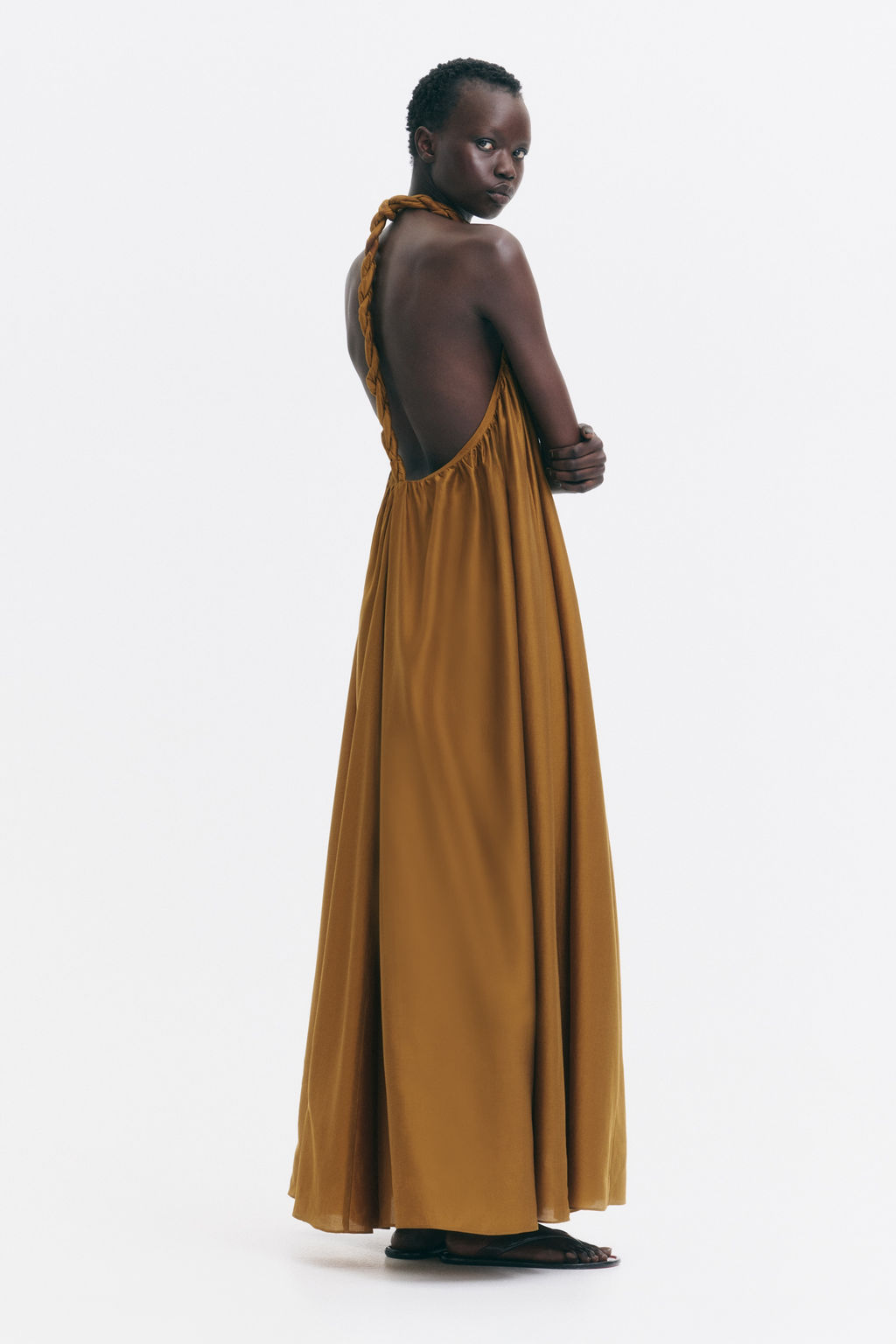 Vestido con detalle trenzado - H&m фото 4